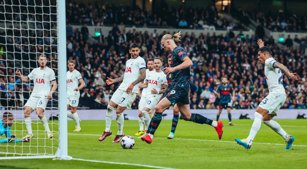 Manchester City Edge Closer to Historic Fourth Consecutive Premier League Title with Victory Over Tottenham Hotspur